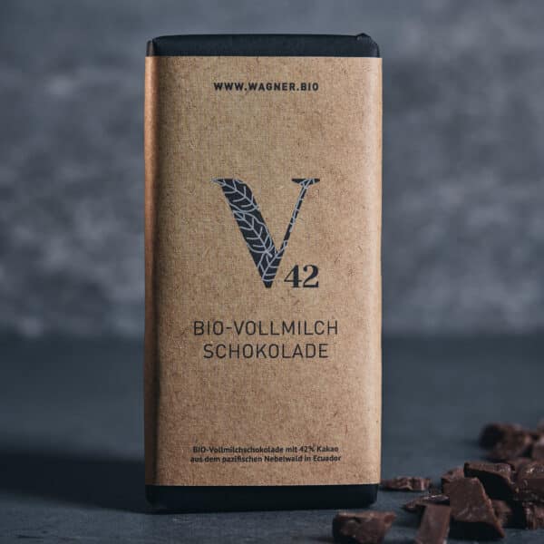 Biobäckerei Wagner Bio Vollmilch-Schokolade 42