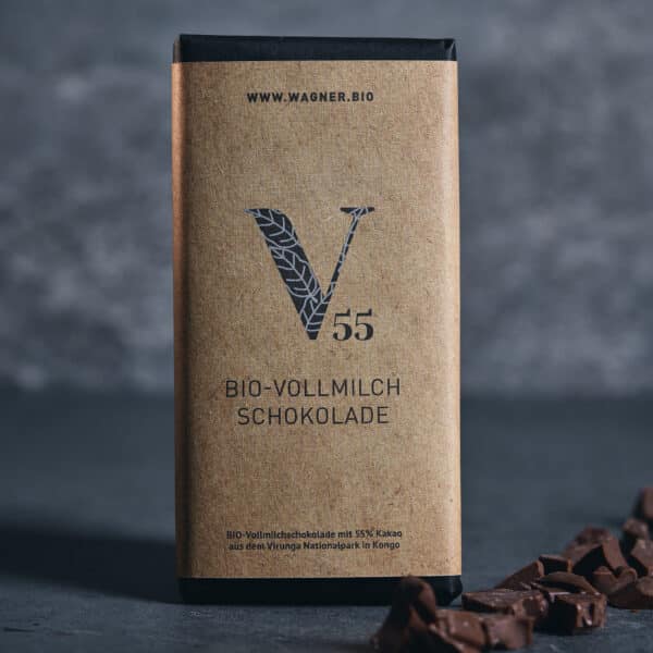 Biobäckerei Wagner Bio Vollmilch-Schokolade 55%